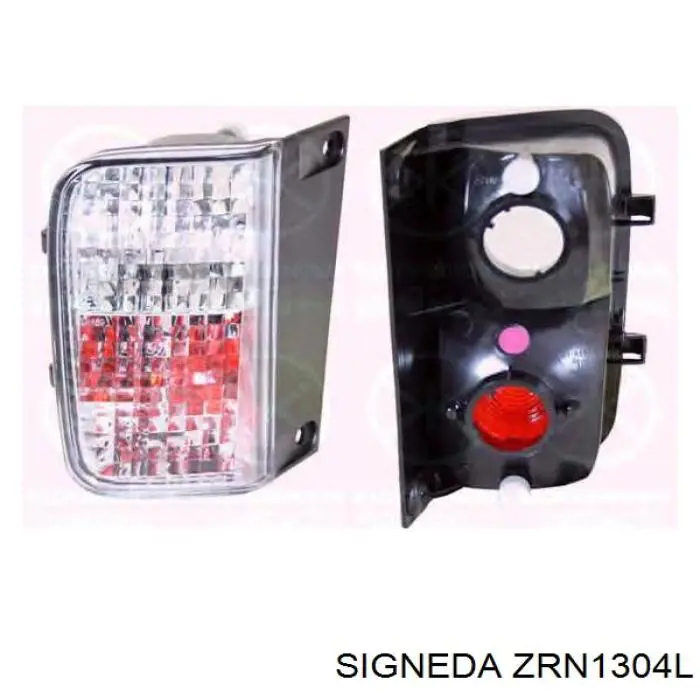 Фара протитуманна задня, ліва ZRN1304L Signeda