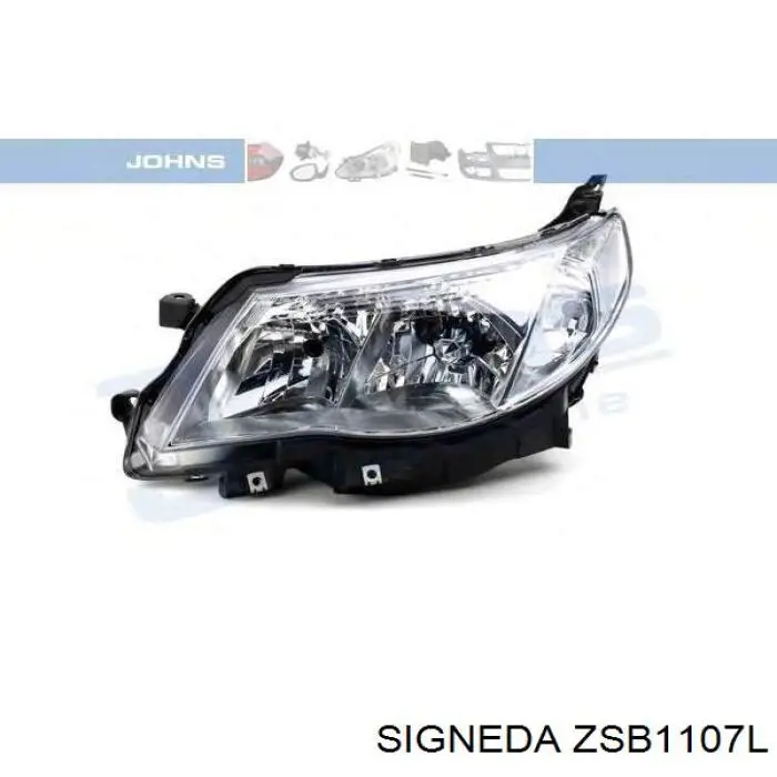 Купити ZSB1107L Signeda Основна фара в зборі ліва