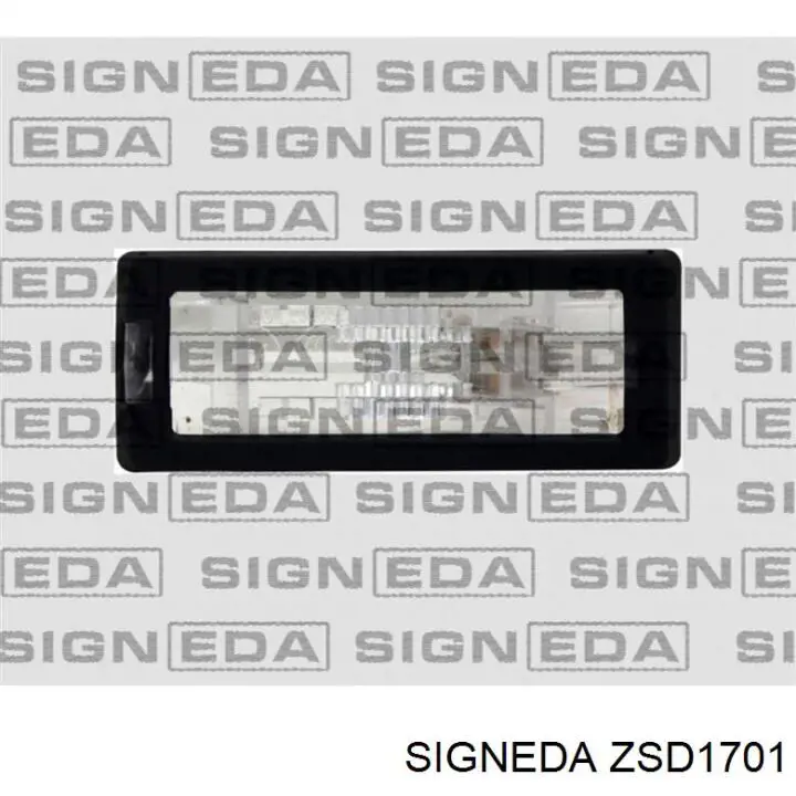 Ліхтар підсвічування заднього номерного знака ZSD1701 SIGNEDA