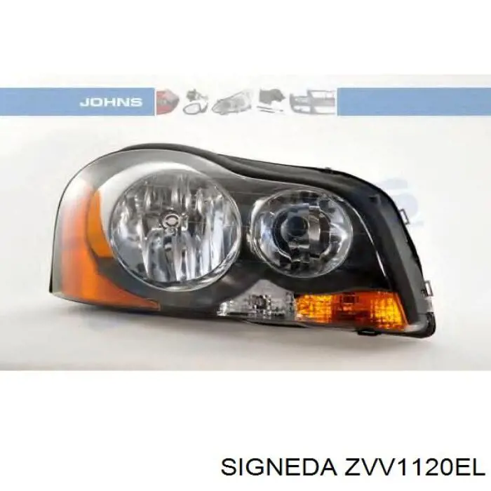 30678174 Volvo Фара дальнього світла в зборі
