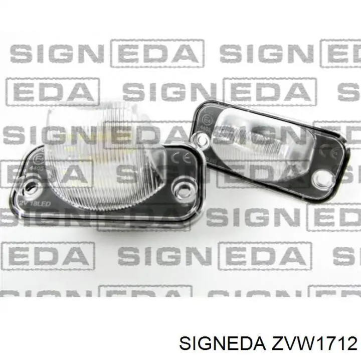 ZVW1712 Signeda ліхтар підсвічування заднього номерного знака