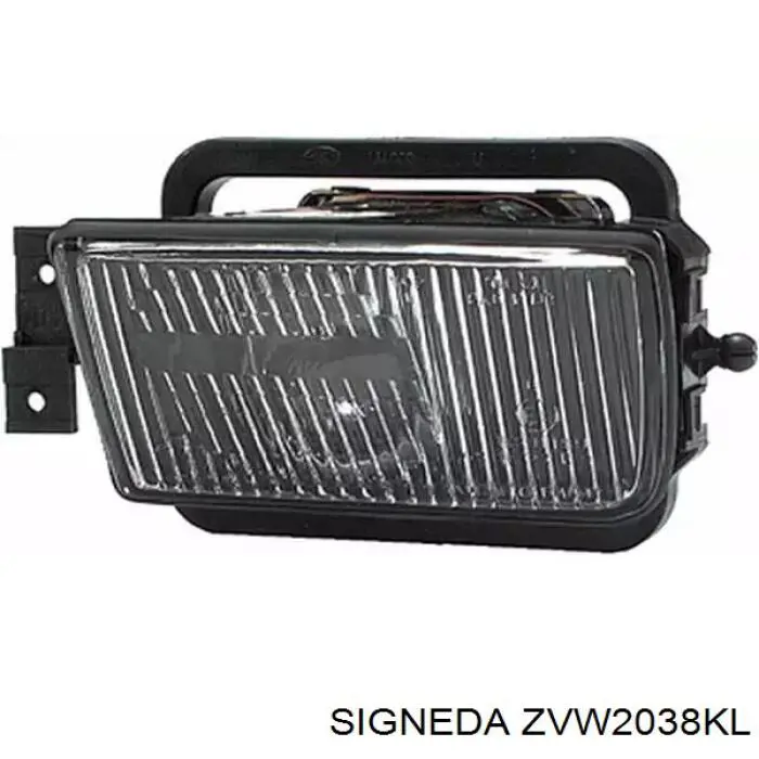 Фара протитуманна, ліва 3941025 Autotechteile