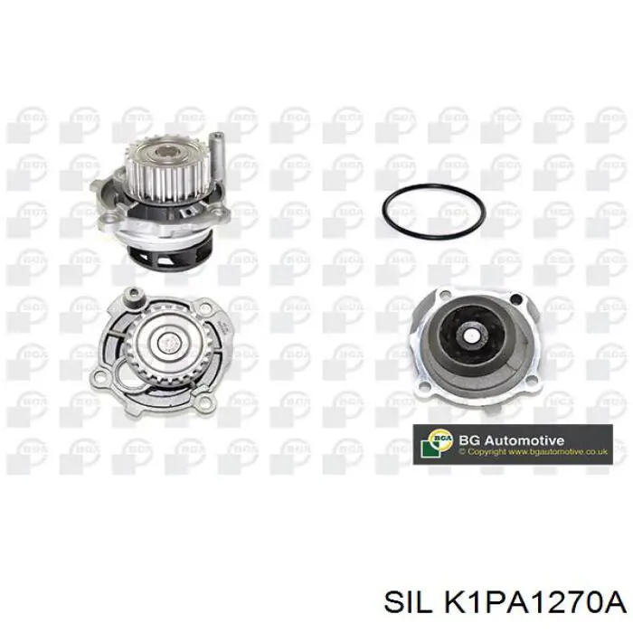 K1PA1270A SIL комплект грм