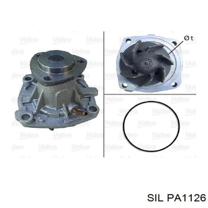 Водяний насос SIL PA1126