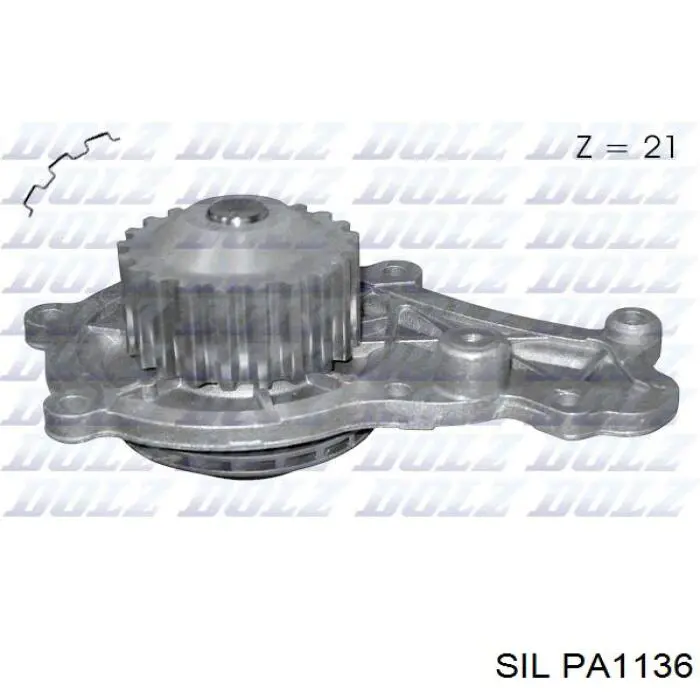 Помпа охолодження SIL PA1136 ціна, від 28.59 USD