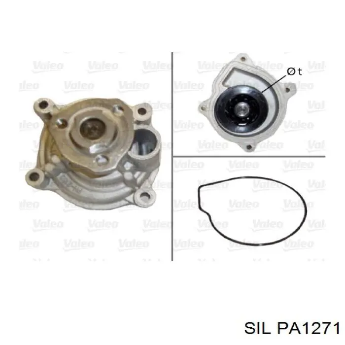 Помпа охолодження SIL PA1271 ціна, від 24.99 USD