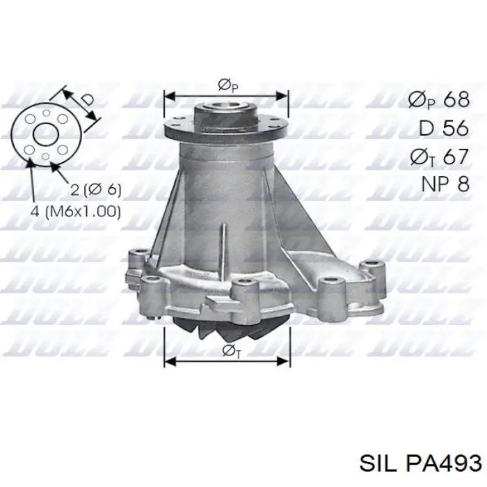 Помпа PA493 SIL