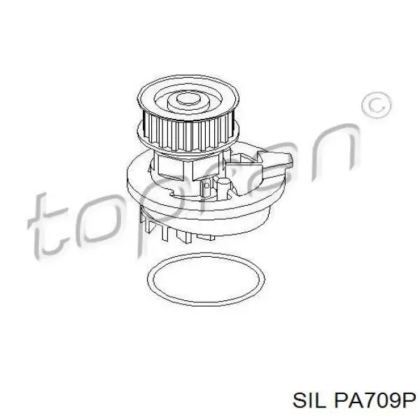 Помпа охолодження SIL PA709P ціна, від 26.95 USD