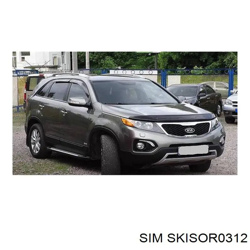  Дефлектор капота KIA Sorento 1
