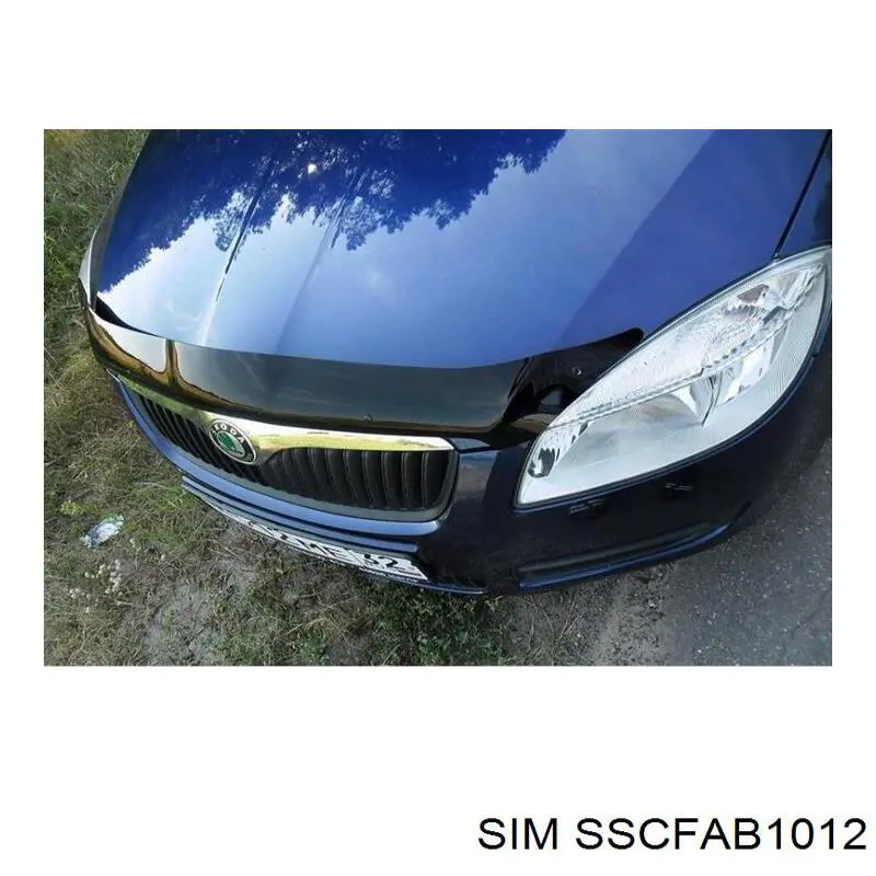 Дефлектор капота (мухобійка) Skoda Fabia II універсал (5J5, 545) (2007 - 2014) ціна, від 61.16 USD