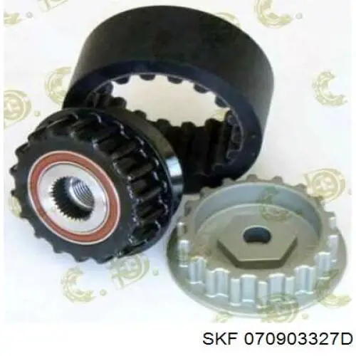070903327D SKF Муфта шківа генератора, еластична