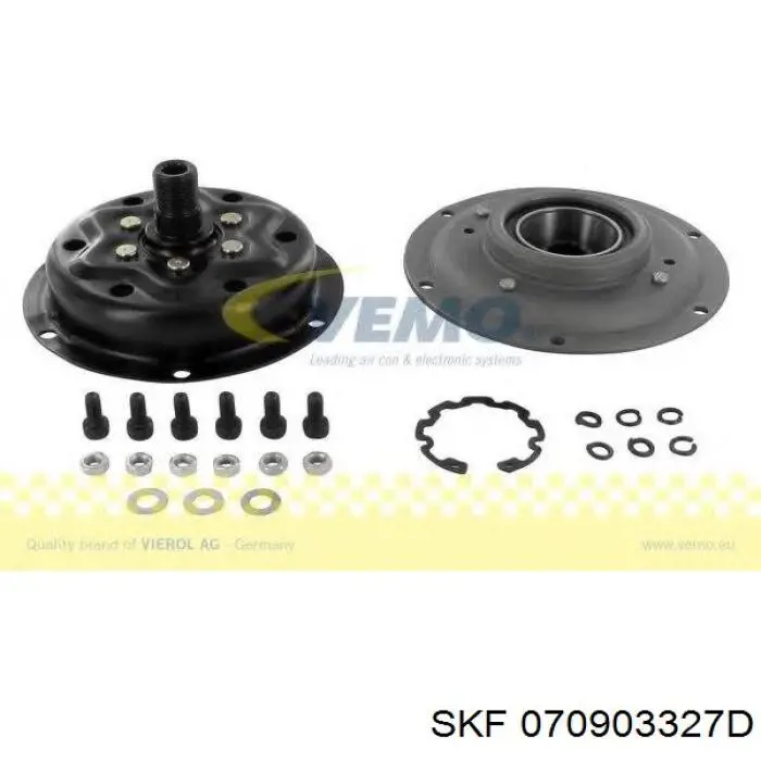 Муфта шківа генератора, еластична SKF 070903327D ціна, від 28.53 USD