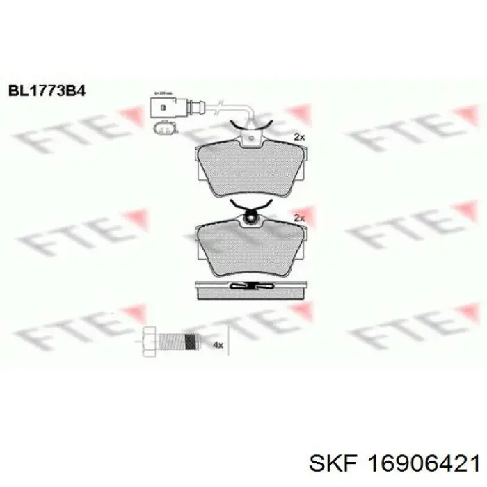 Купити 16906421 SKF Мастило універсальне