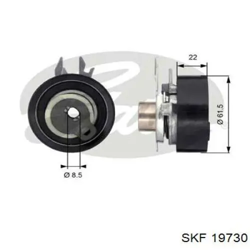 Сальник АКПП/КПП, вхідного/первинного валу SKF 19730 ціна, від 30.31 USD