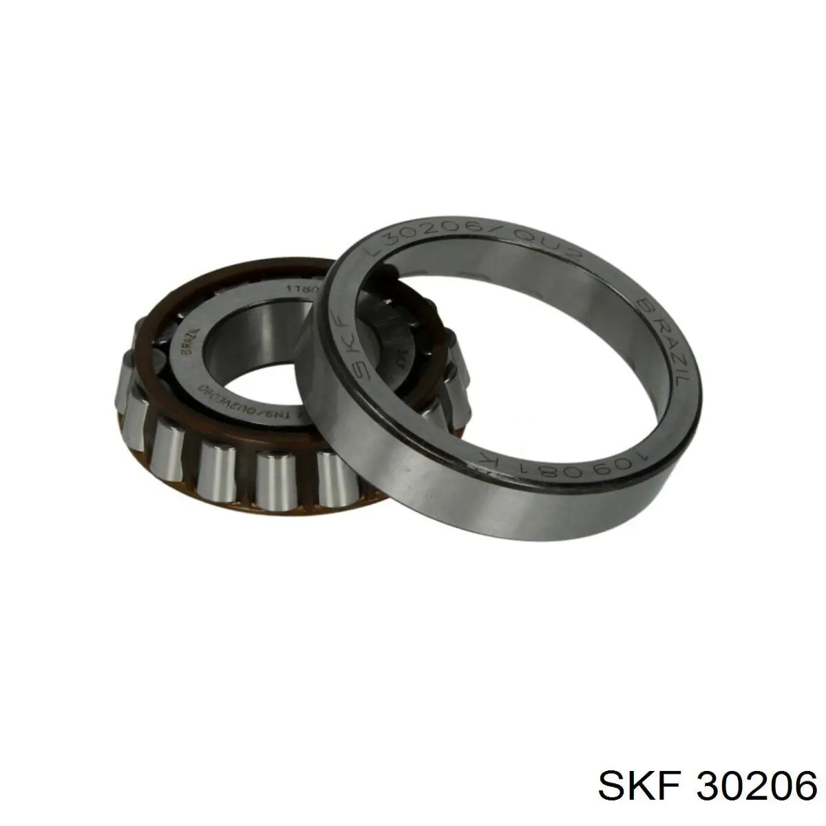 Підшипник проміжного вала КПП SKF 30206 ціна, від 9.83 USD