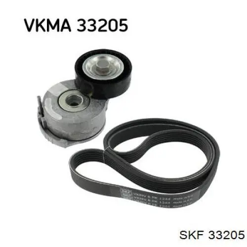 Підшипник маточини передньої, зовнішній SKF 33205 ціна, від 12.67 USD