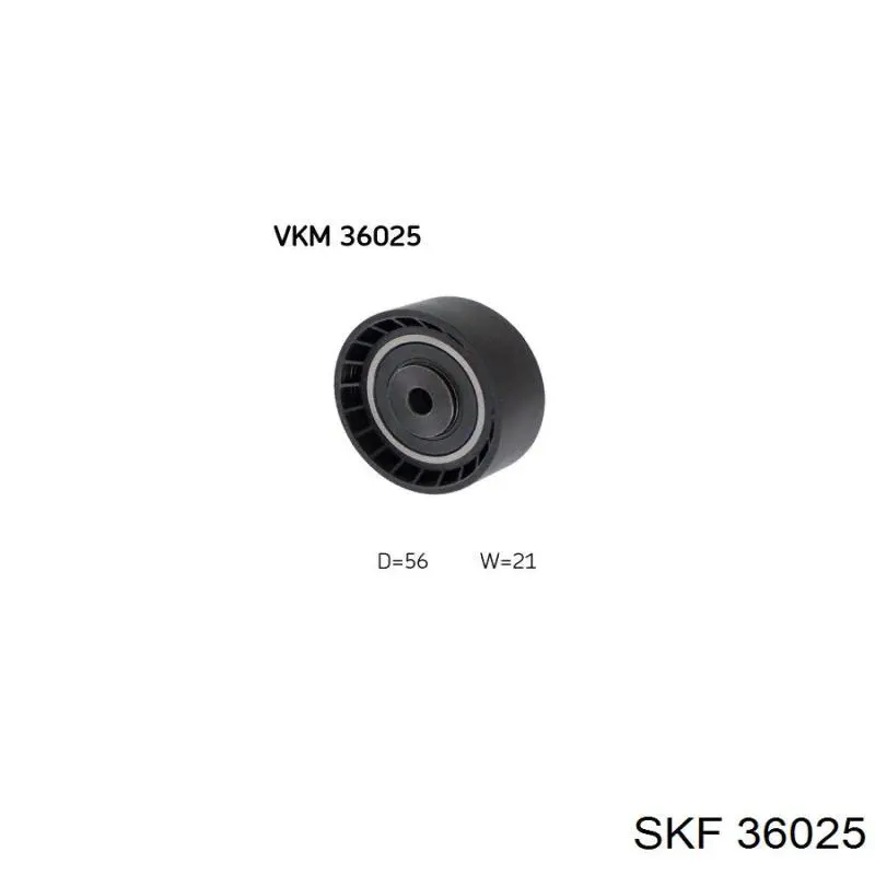 36025 SKF ролик натягувача приводного ременя