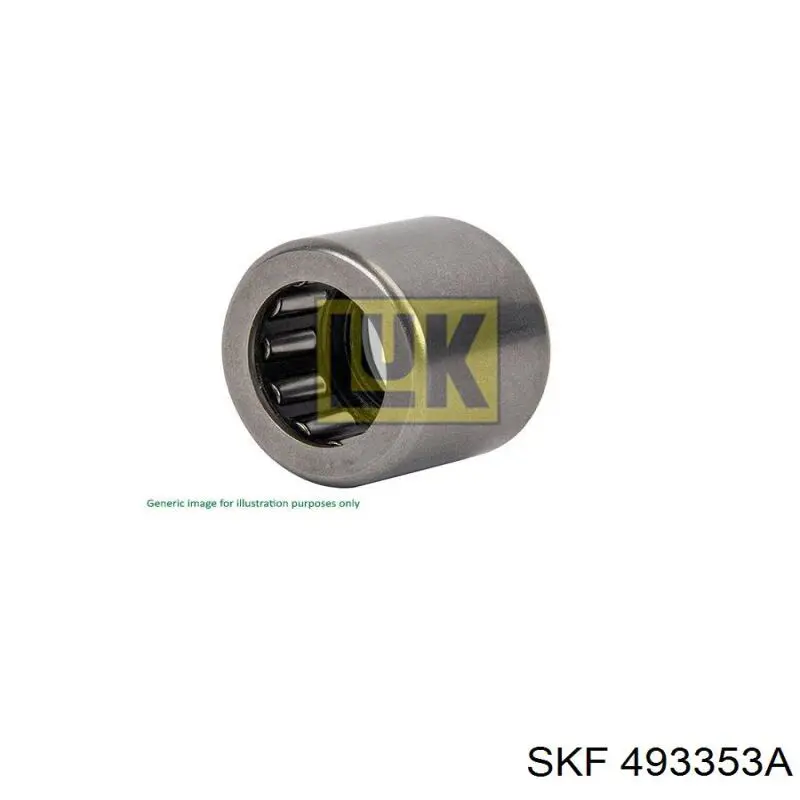 493353A SKF Опорний підшипник первинного валу КПП (центрирующий підшипник маховика)