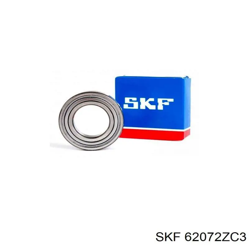 Підвісний підшипник передньої піввісі SKF 62072ZC3 ціна, від 10.50 USD