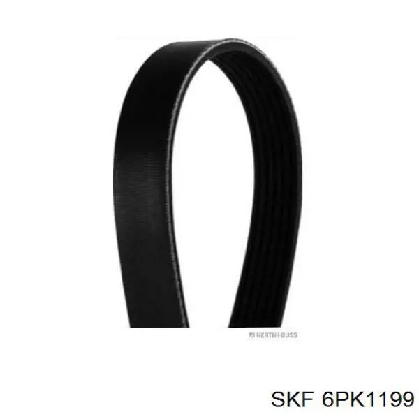 Ремінь генератора 6PK1199 SKF