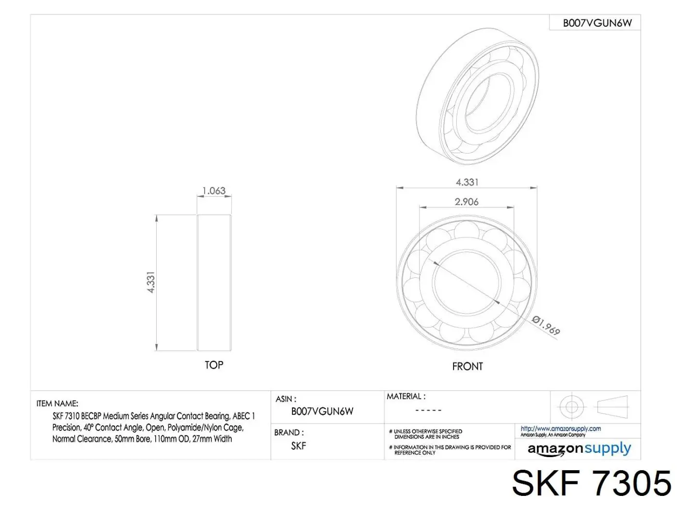  7305 SKF