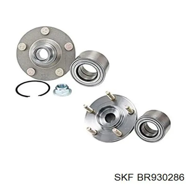 Підшипник маточини передньої BR930286 SKF