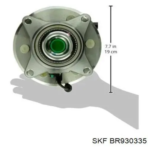 Маточина колеса передня SKF BR930335 ціна, від 63.57 USD
