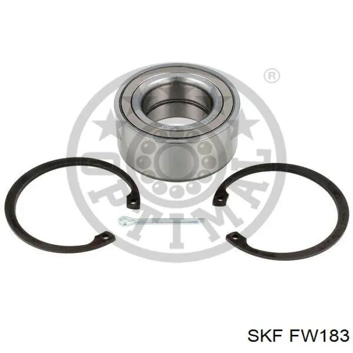 FW183 SKF Підшипник маточини передньої