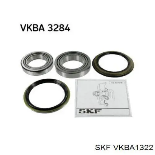 Підшипник маточини задньої SKF VKBA1322 ціна, від 11.54 USD