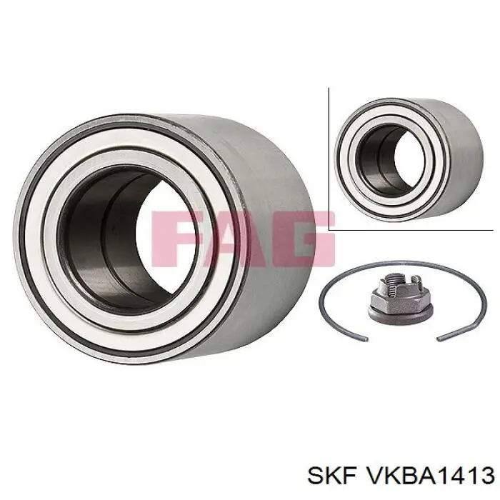 Купити VKBA1413 SKF Підшипник ступиці передньої