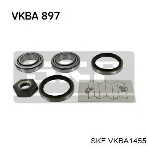 VKBA1455 SKF підшипник маточини задньої