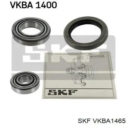 VKBA1465 SKF підшипник маточини передньої