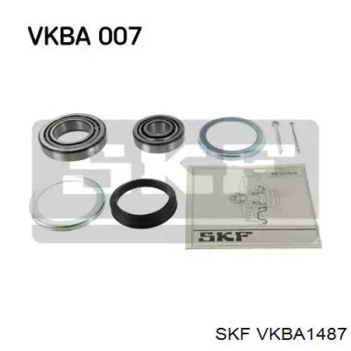 VKBA1487 SKF підшипник маточини передньої