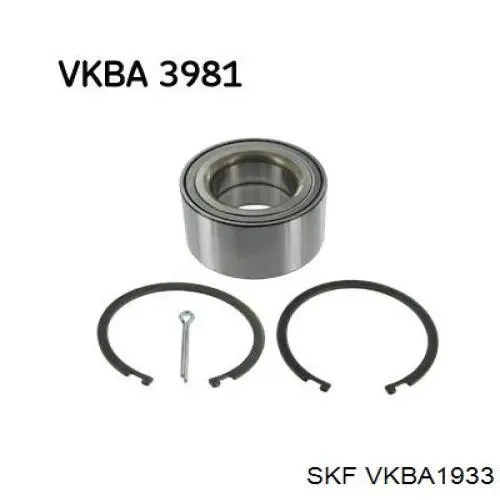VKBA1933 SKF Підшипник маточини передньої