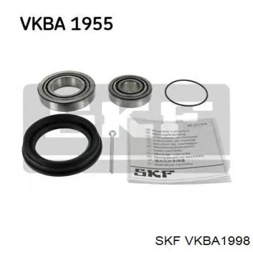 VKBA1998 SKF підшипник маточини передньої