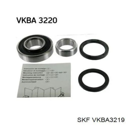 Купити VKBA3219 SKF Підшипник ступиці передньої