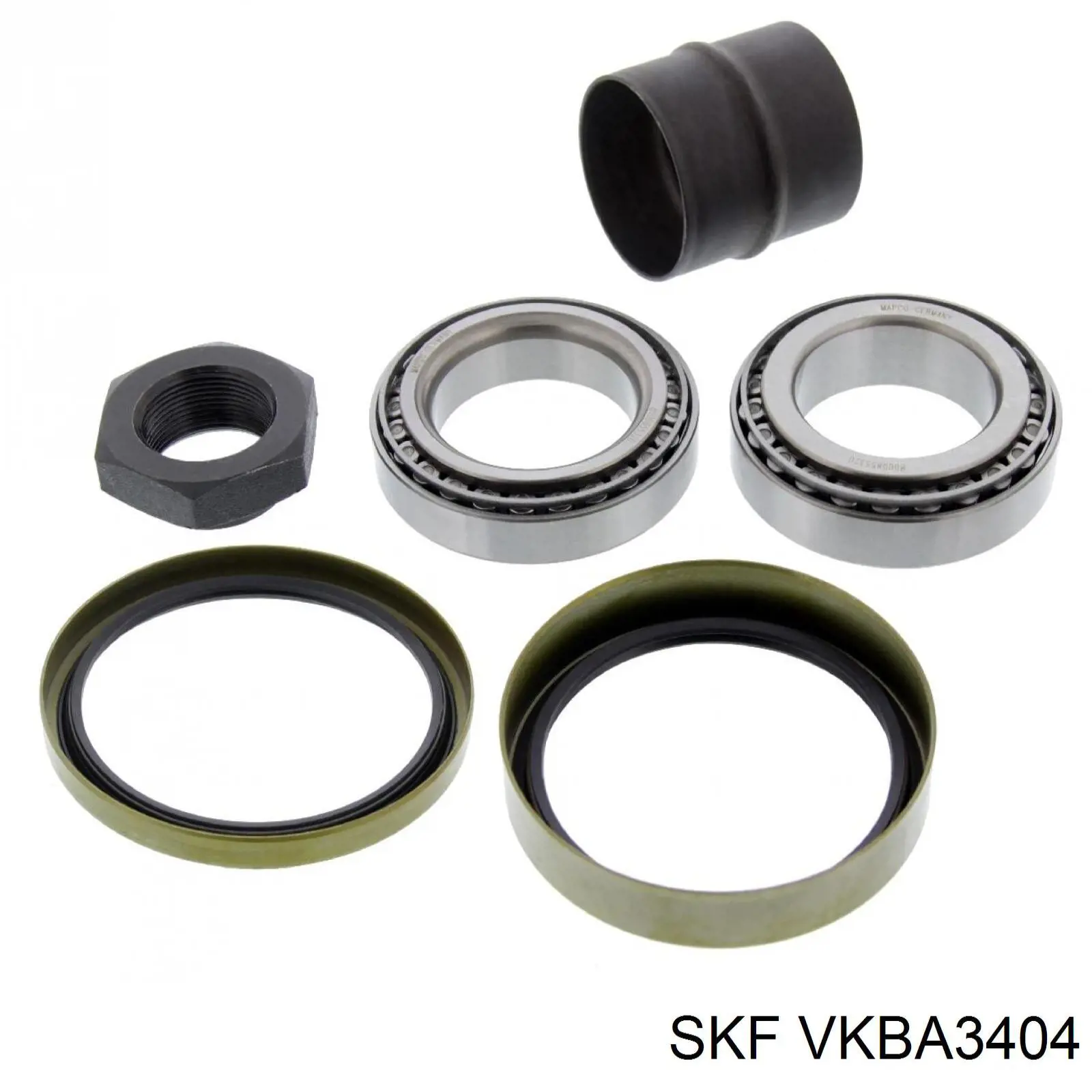 Комплект підшипник маточини передньої SKF VKBA3404 ціна, від 30.77 USD