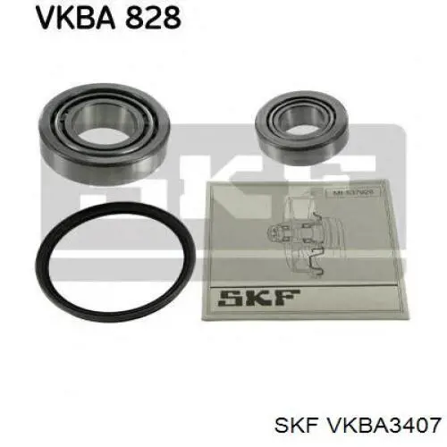 Підшипник маточини задньої VKBA3407 SKF