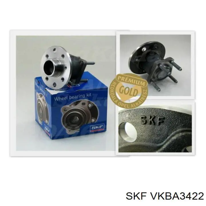 Задня маточина VKBA3422 SKF