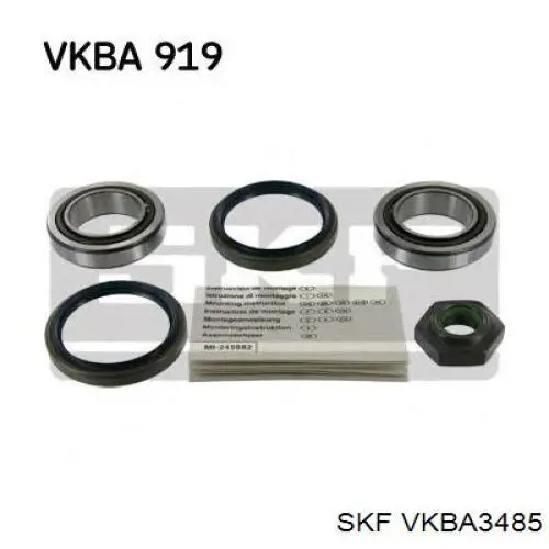 VKBA3485 SKF підшипник маточини задньої