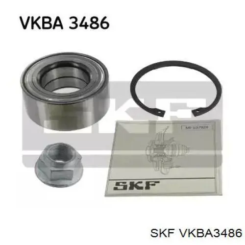 VKBA3486 SKF підшипник маточини передньої/задньої