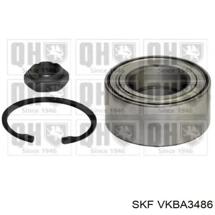 Підшипник маточини передньої/задньої SKF VKBA3486 ціна, від 30.82 USD
