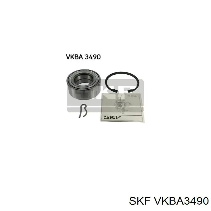 VKBA3490 SKF підшипник маточини передньої