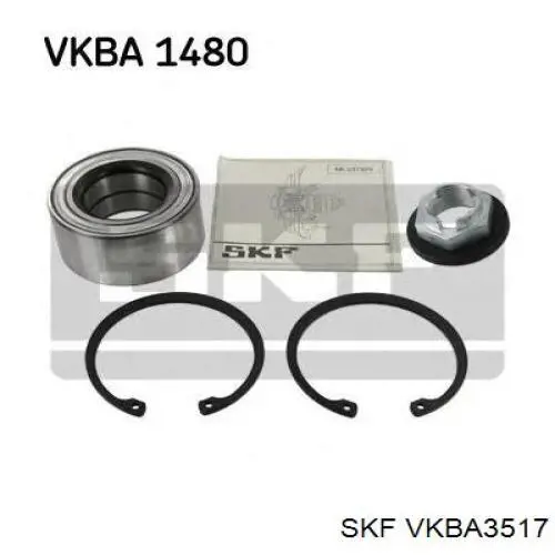 Маточина задня VKBA3517 SKF