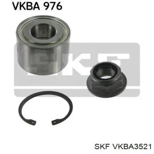 VKBA3521 SKF Підшипник ступиці задньої