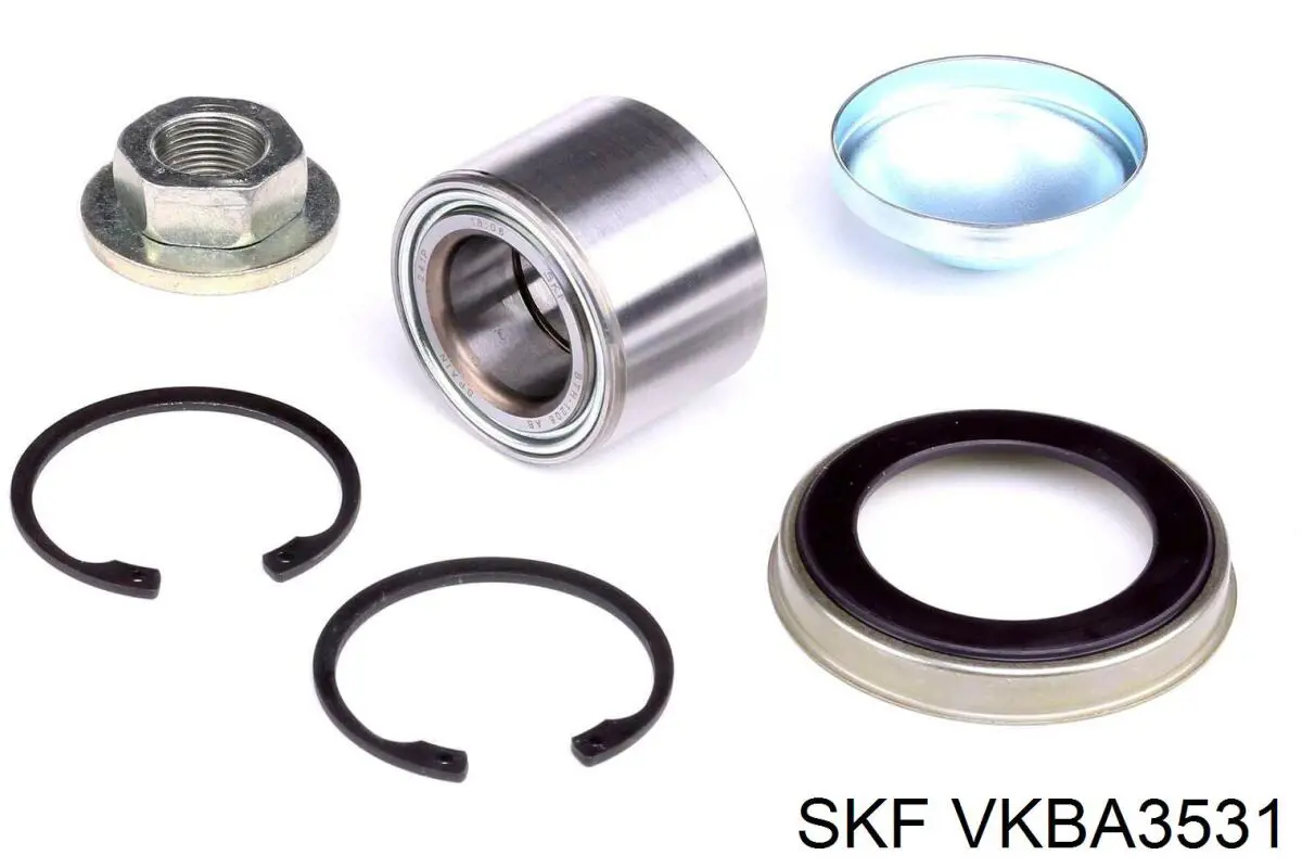 Комплект підшипник маточини передньої SKF VKBA3531 ціна, від 29.90 USD
