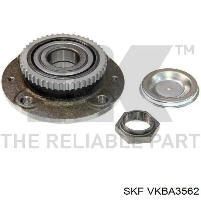 Маточини задніх коліс SKF VKBA3562 ціна, від 31.33 USD