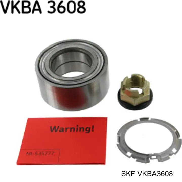 Підшипник маточини SKF VKBA3608