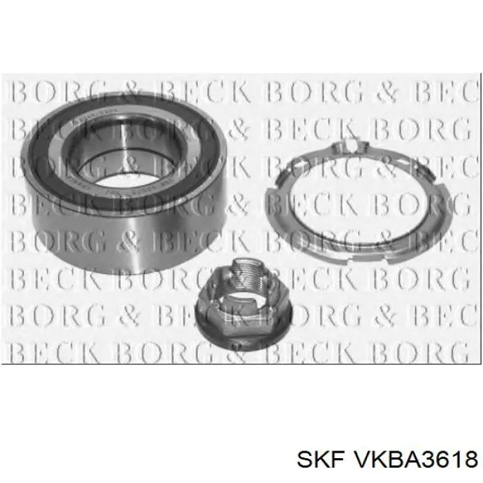 Підшипник маточини SKF VKBA3618