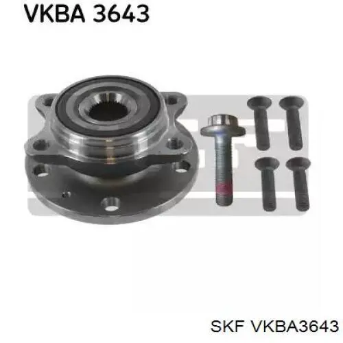 VKBA3643 SKF маточина передня